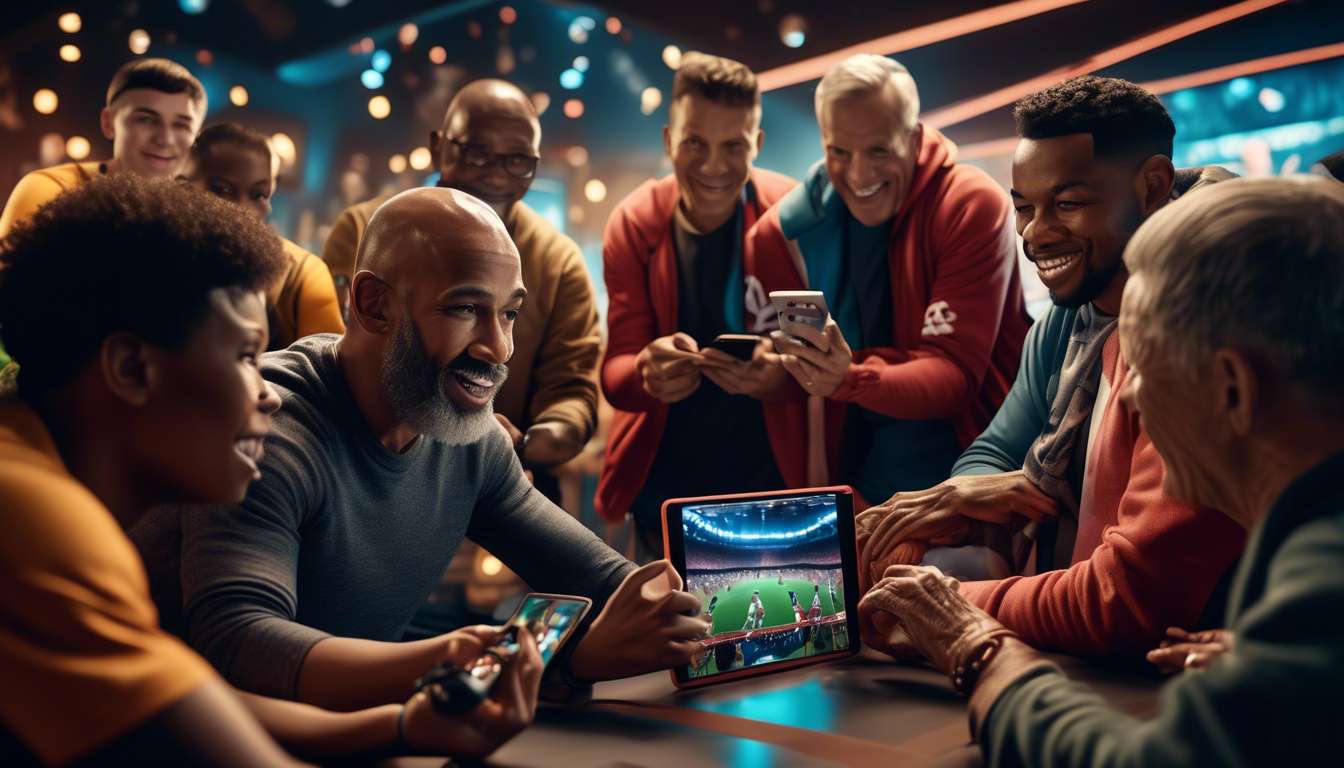 Which age group participates in sports betting online